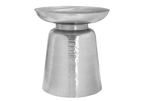 TABLE D'APPOINT  METAL CHROME