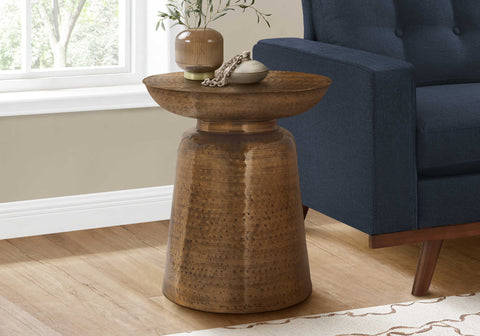 TABLE D'APPOINT  METAL CUIVRE