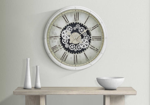 HORLOGE  MURALE MECANISME D'ENGRENAGE