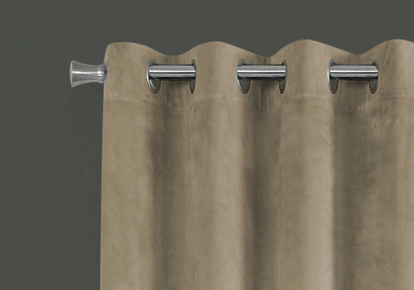 RIDEAUX - 2PCS BEIGE OBSCURCISSANT