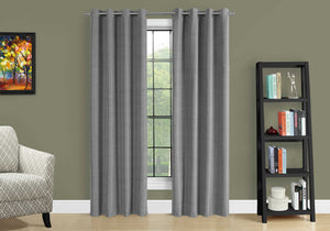 RIDEAUX - 2PCS  GRIS OCCULTANT