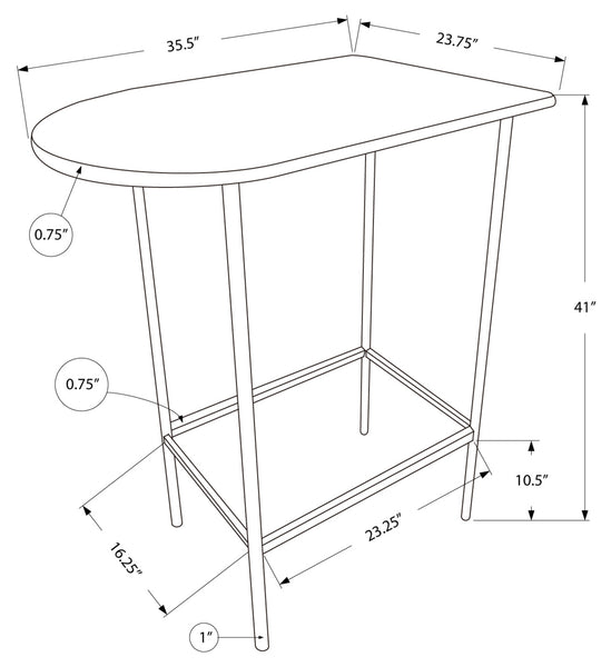 TABLES DE BAR MAISON - 24"X 36"