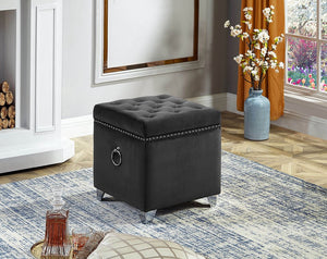 POUFS EN VELOURS