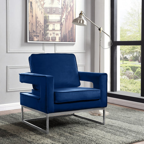 Chaise d'appoint velour  2 PIECES