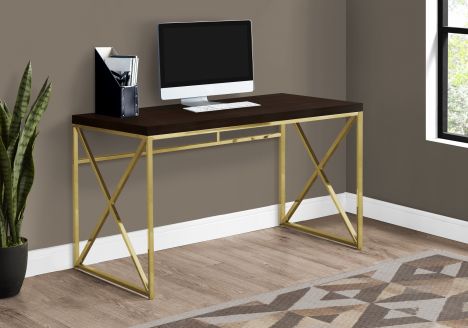 BUREAU - 48"L / CAPPUCCINO / METAL OR  I 7201