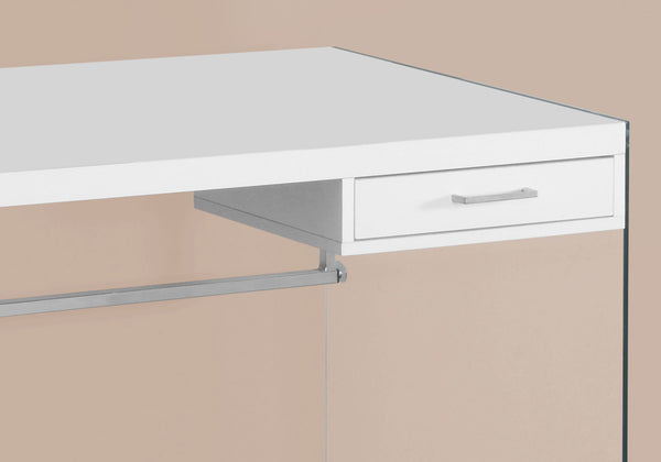 BUREAU - 48"L  VERRE TREMPE
