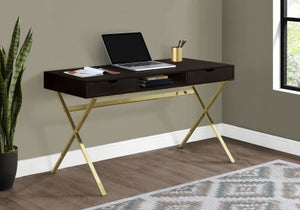 BUREAU - 48"L / CAPPUCCINO / METAL OR