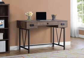 BUREAU - 48"L / FAUX BOIS